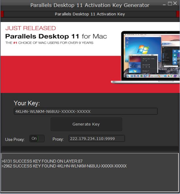 Parallel desktop 11 activation key